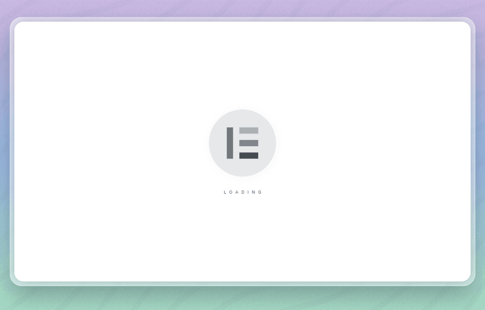 Elementor Not Loading
