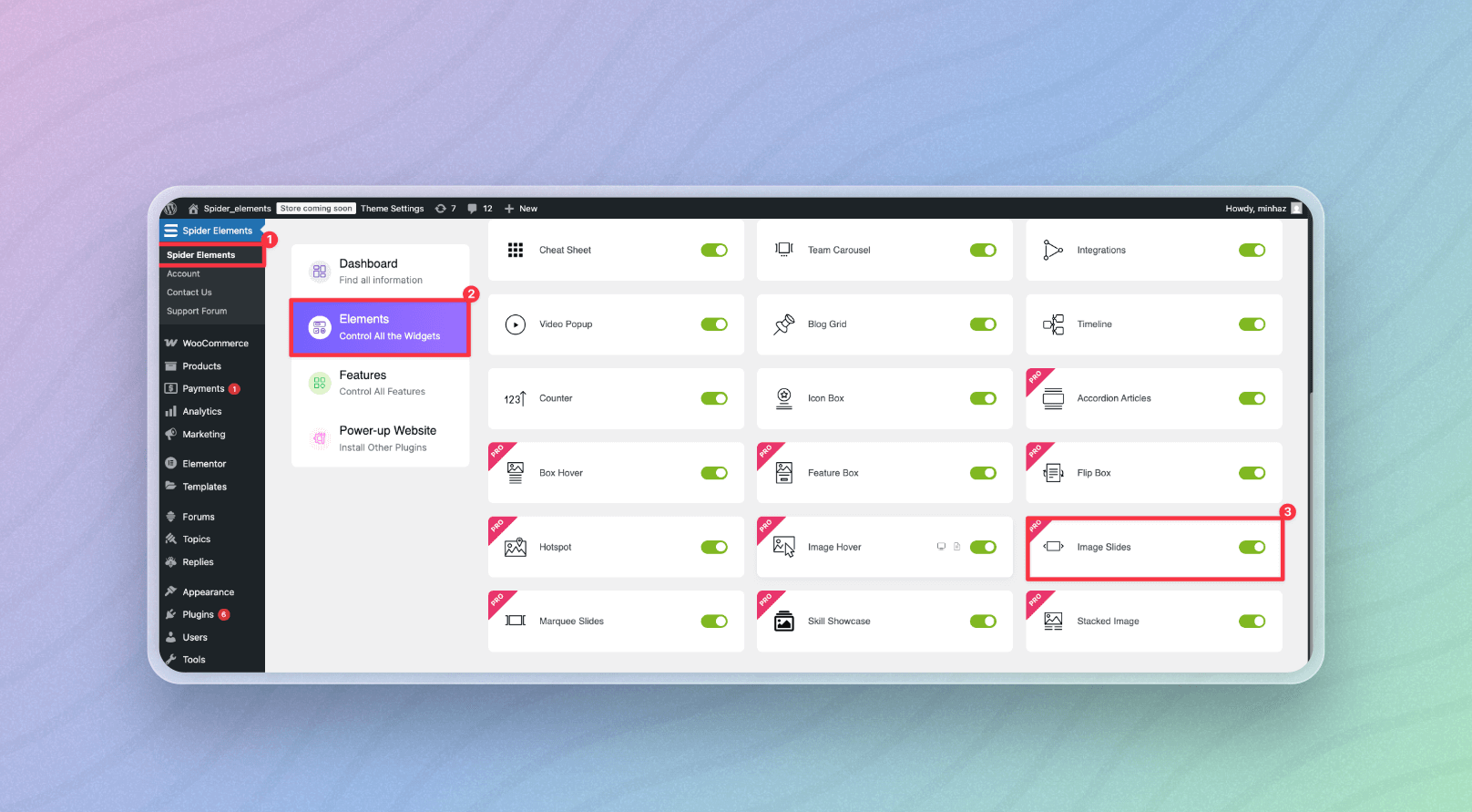WordPress Image Slider Widget 