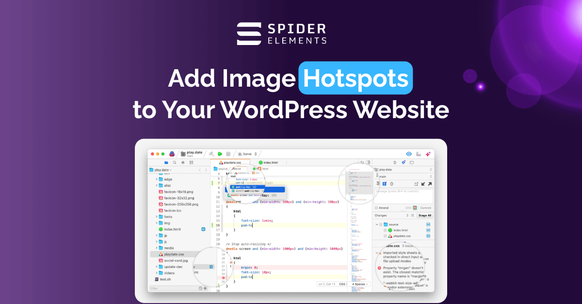 Image Hotspots Widget