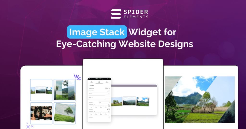 How to Use Image Stack Widget for Stunning Website Design